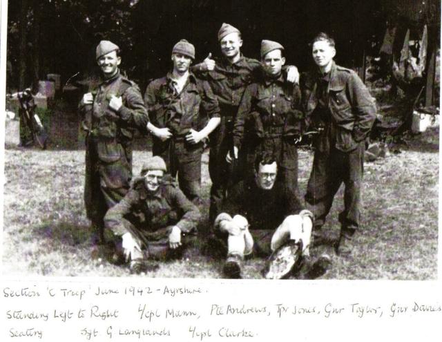 Section of 'C' troop No.4 Commando