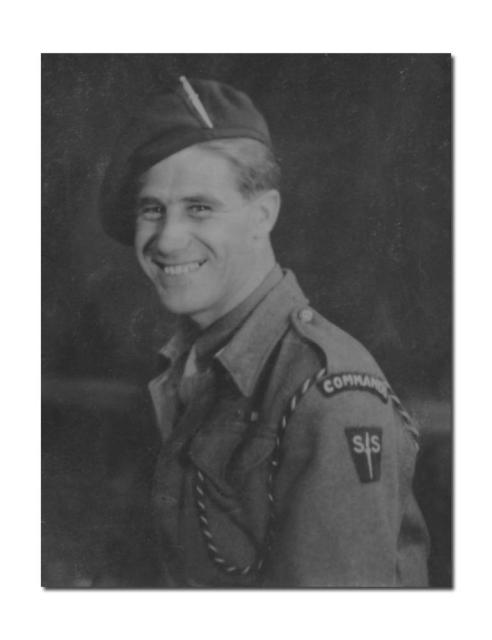 Pte. William 'Dutch' Holland,  No.2 Commando 1945