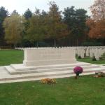 Bergen-op-Zoom War Cemetery November 2011.