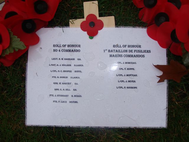 Remembrance at Bergen-op-Zoom War Cemetery 2011