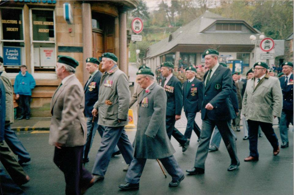 John Morgan and others at Fort William c.1990's