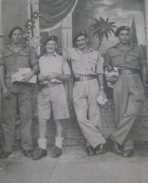 Harry Morrell and others from No.1 Cdo.