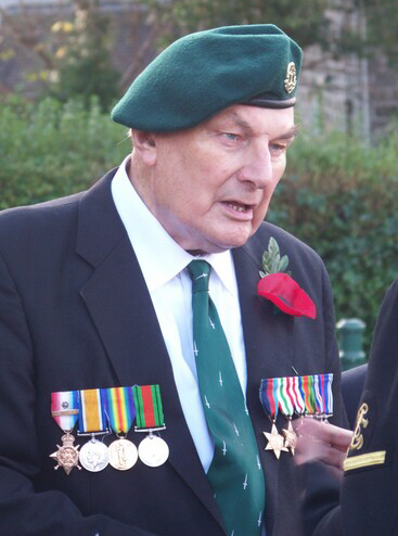 Jack Cox (No 12 and 3 Cdo) Remembrance Service 2011