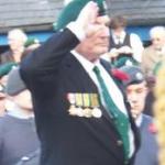 Jack Cox laying the CVA Wreath