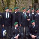 The Dutch Commando contingent at the gates of Achnacarry