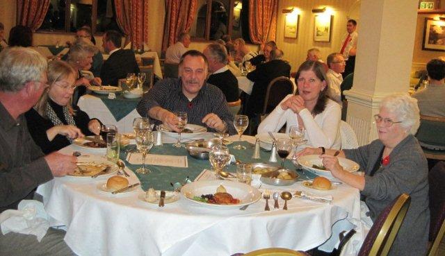 Bob and Kevin Bishop, Jack and Ria Bakker with Janet Bishop