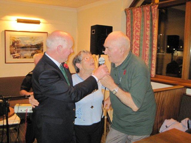Ernie Mason, Pam and Stan Scott