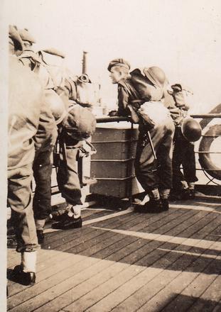 No.2 Commandos on board ship (1)