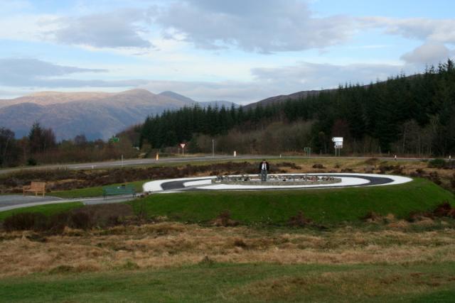 Commando Memorial Area of Remembrance Nov 2011