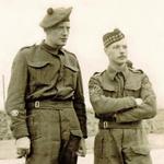 No.2 Commandos Alan Moss and Ken Bruce (on right as viewed)