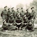 RSM Alan Moss and Sgts from No.2 Commando circa 1941/early 1942.