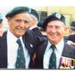 Frederick Barkham (left)(Nos 1 and 7 Cdo) and pal