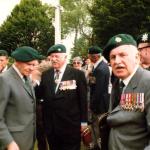 Lt. Col. Robert Dawson CBE DSO, Brig. Peter Young DSO MC, Henry Brown OBE, 4 May 1988