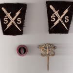 Special Service insignia and  Assoc. badges of Roy Lewis  2 Bde Sigs.