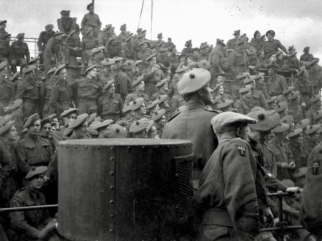 No.2 Commando on board the Ulster Monarch June 1941