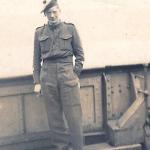 WO1 RSM Alan Moss, No.2 Cdo., on board the Ulster Monarch June 1941