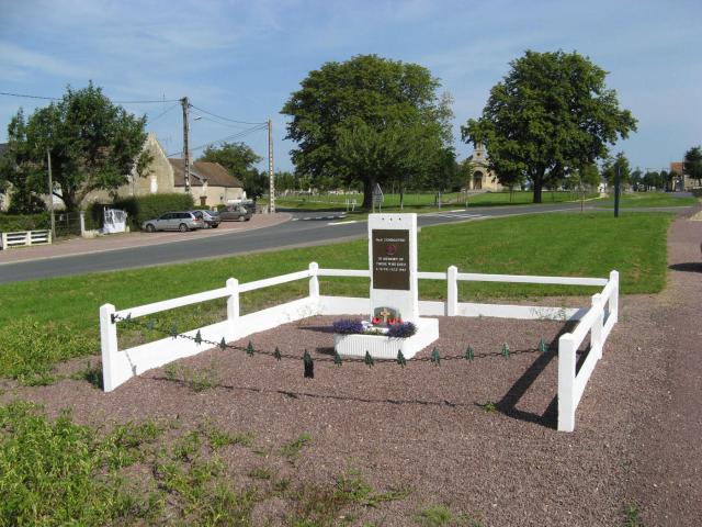 No.6 Cdo Memorial at Le Plein Amfreville. August 2007.
