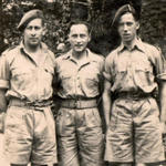 Lionel Bowman, Harry Jacobs, Paddy Deighan, No.2 Commando 5 troop