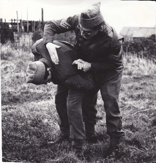 Sgt De Waard and Cpl Kokhuis, No.10 (IA) Cdo., 2 'Dutch' troop.