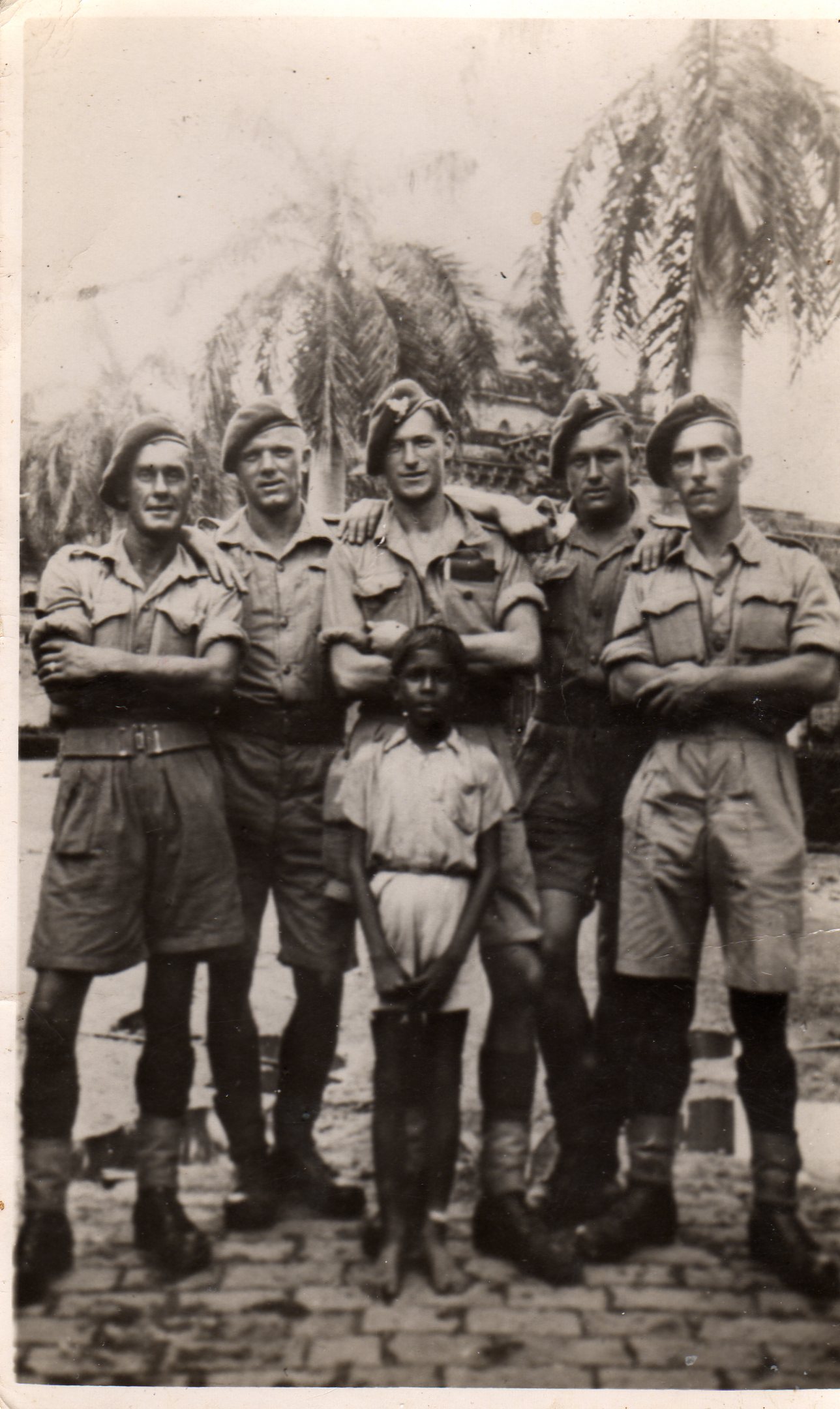 Arthur 'The Bull' Holme , Harry Counsell and others, No.1 Commando 3 Troop