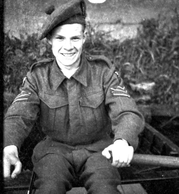 S/Sgt Wally Dinham, No.2 Commando HQ