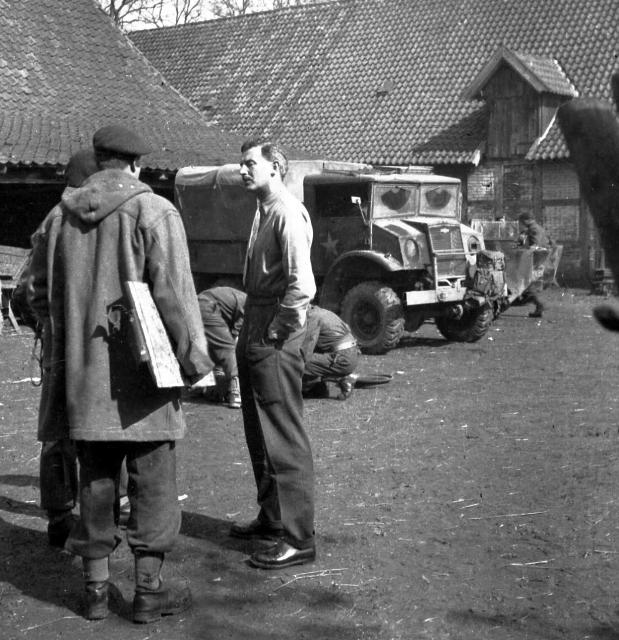 Lord Lovat visits the Brigade