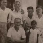 Bill Brown, John Strain, Nobby Clark, and others from No.1 Cdo