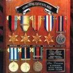The medals of Corporal Eric Taylor