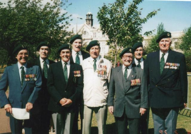 No.1 Commando veterans in Cardiff