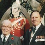 Winchester 1995 No.1 Cdo. Veterans Harry Pitman (left) and John Southworth MM