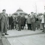 Dartmouth 1990 unveiling of the sundial and plaque