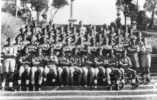 Troop of No.2 Commando, Alameda Gardens, Gibraltar, 1943