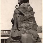 George Graham and u/k (astride the Ram), No.4 Commando, Moffat 28/9/42