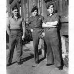 LSgt George Graham, No.4 Cdo., (middle) and u/k