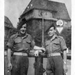No.4 Commandos LSgt. George Graham (right) and u/k (3)