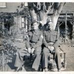 LSgt. George Graham (left) and u/k, No.4 Commando