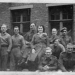 Tom Mitchell and others, Dutch Beer Garden 1944/45