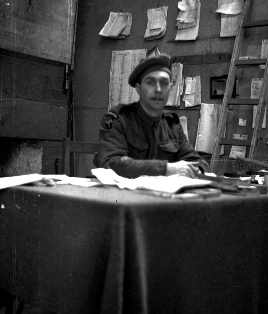 RSM Sandy Seaton, No.2 Commando.