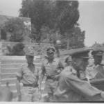 The German Commandent of Atimakyer Kos arrives for the surrender