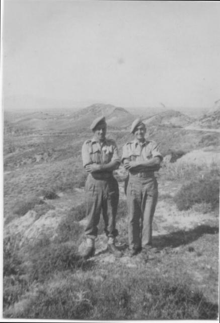 Two from the Raiding Forces on Calino Eago 1945