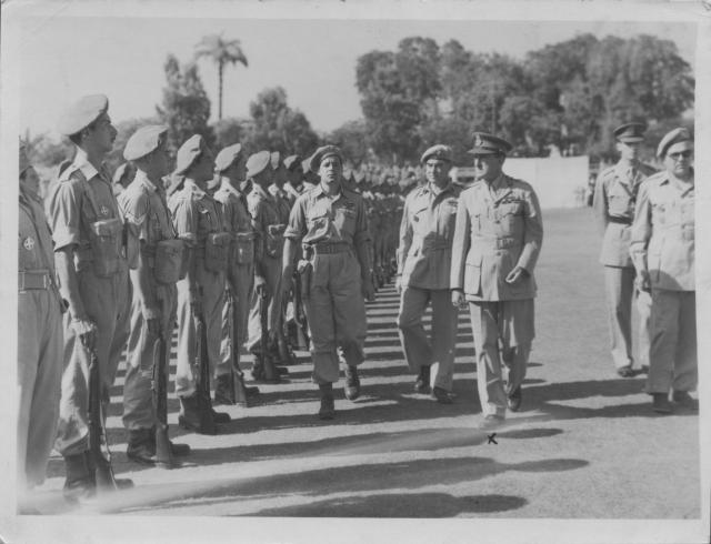 The Farewell parade of "Raiding Forces" and the Greek Sacred Squadron