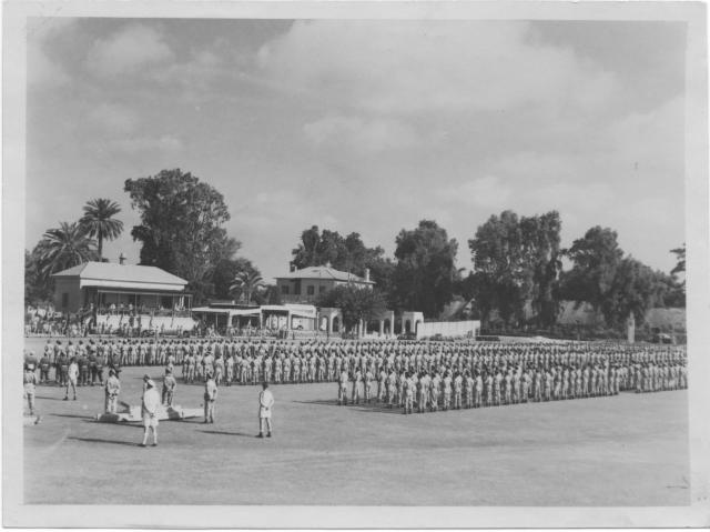 Greek Sacred Squadron Disbandment Parade 1945 (1)