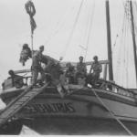 Members of the SAS/SBS raiding forces on a Caique