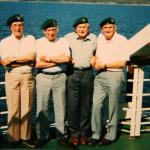 Charles Hustwick, Joe Burnham, Henry Brown OBE, and Bob Shaw