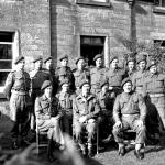 No.1 SS Bde HQ Group (Ken Emmerson back row 3rd from right)