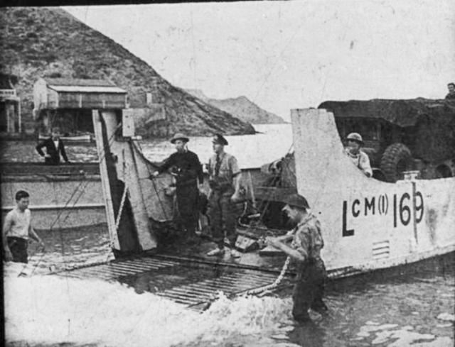 Pat Coffey, RN Beach Commando, on LCM (I) 169,