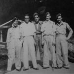 Thompson,  Henkins,  Rust, Bob Mewett, and Kelly