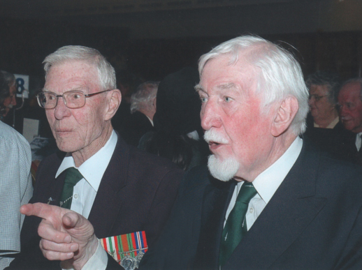 Jimmy Suthers (left) and Eric Buckmaster, both No.2 Commando 5 Troop