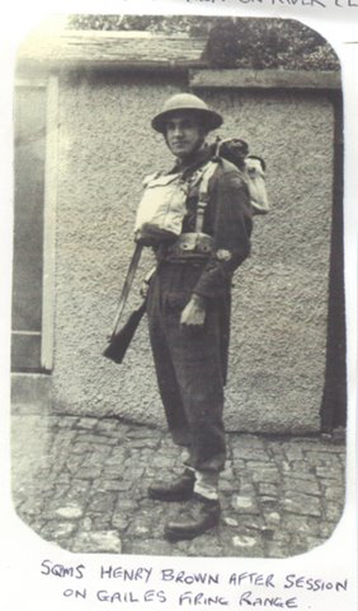 SQMS Henry Brown, No.1 Commando 1941