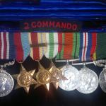 Medals of Eric Groves MM, No.2 Commando